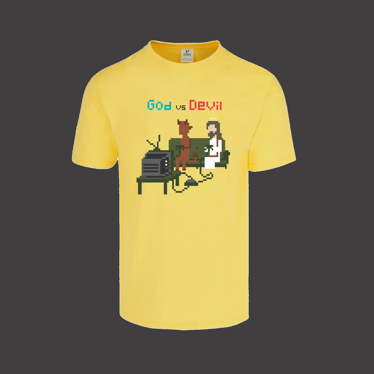 Remera: God Vs Devil Memoestampados - Imagen 16
