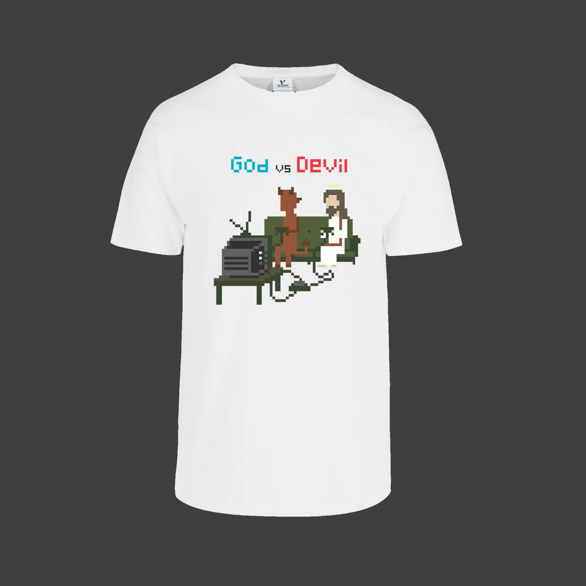 Remera: God Vs Devil Memoestampados - Imagen 22
