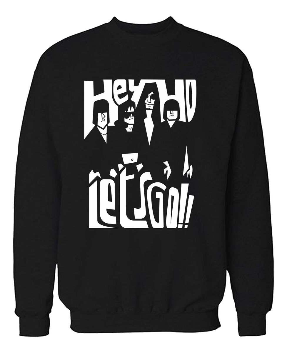 Buzo Ramones Hey Ho Lets Go Memoestampados - Imagen 7