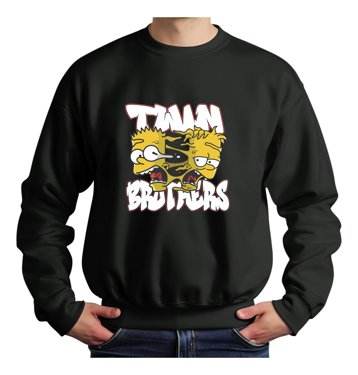 Buzo Bart Twin Brothers Memoestampados - Imagen 2