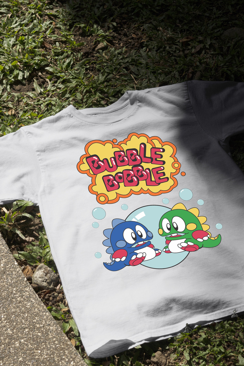 Remera: Bubble Bobble 01 Memoestampados - Imagen 15