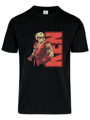 Remera: Ken Street Fighter 01 Memoestampados
