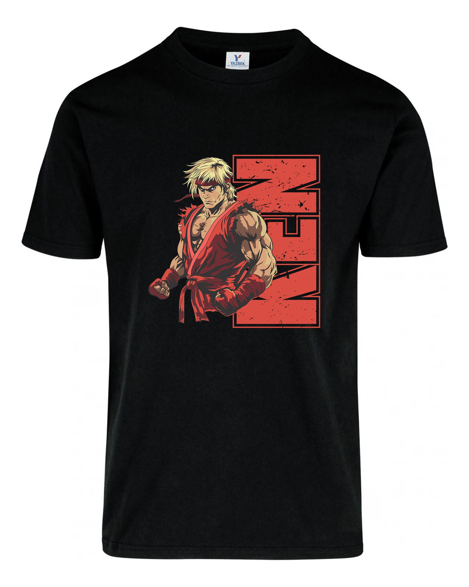 Remera: Ken Street Fighter 01 Memoestampados