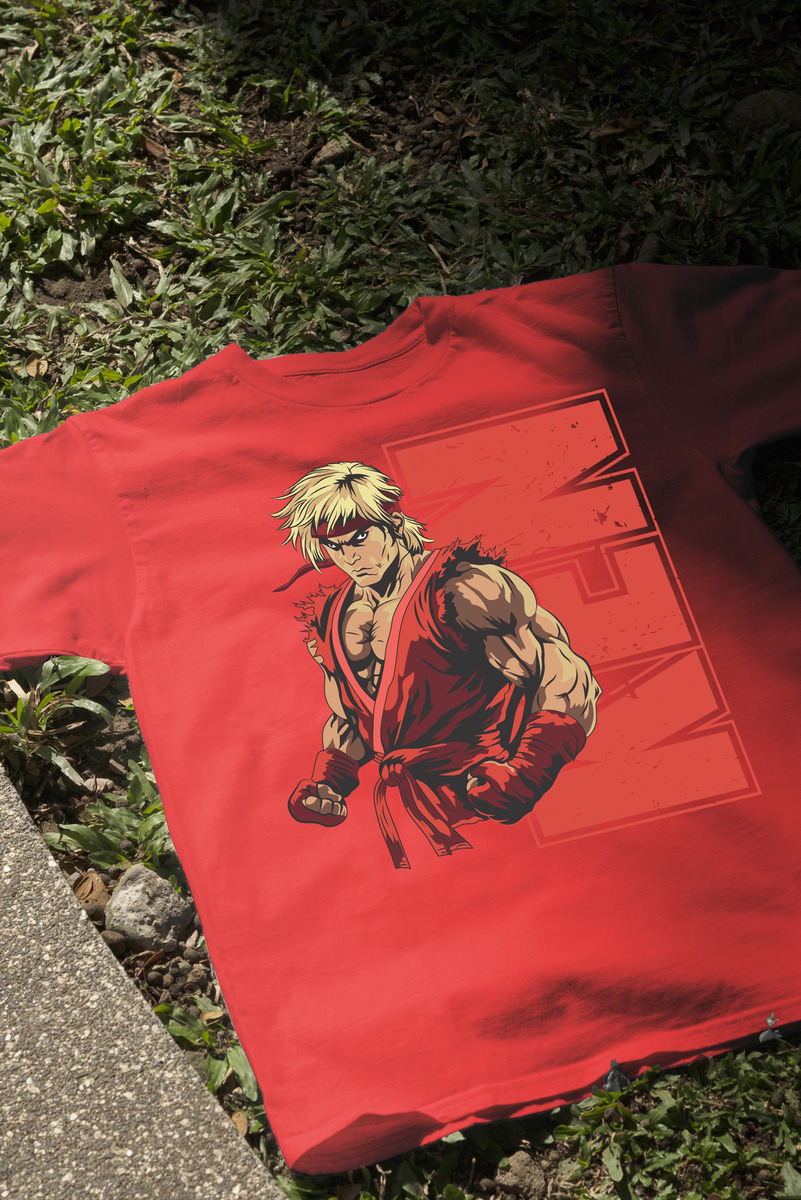 Remera: Ken Street Fighter 01 Memoestampados - Imagen 18