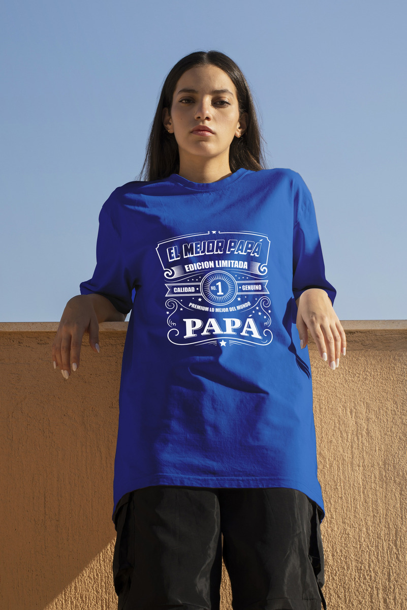 Remera: El Mejor Papá Edicion Limitada Memoestampados - Imagen 8