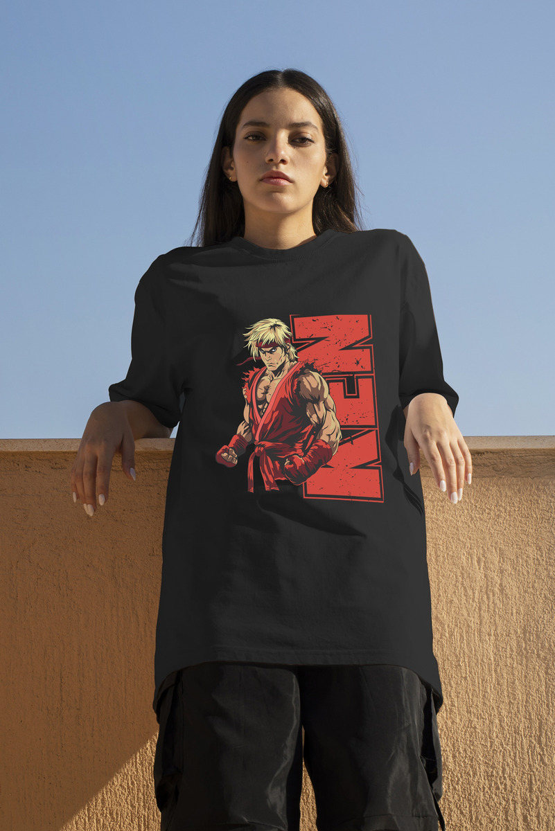 Remera: Ken Street Fighter 01 Memoestampados - Imagen 2