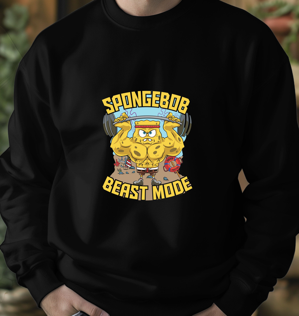 Buzo Sponge Bob Beast Mode Memoestampados - Imagen 6