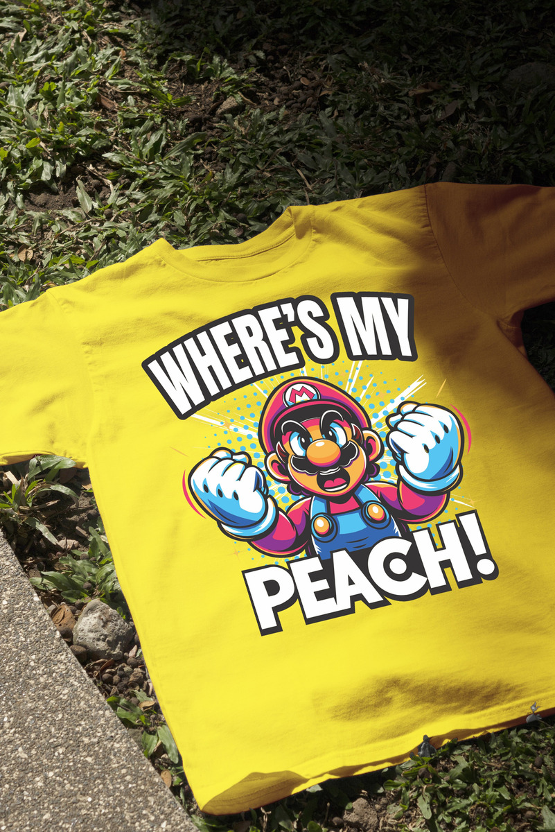 Remera: Wheres S My Peach Memoestampados - Imagen 6