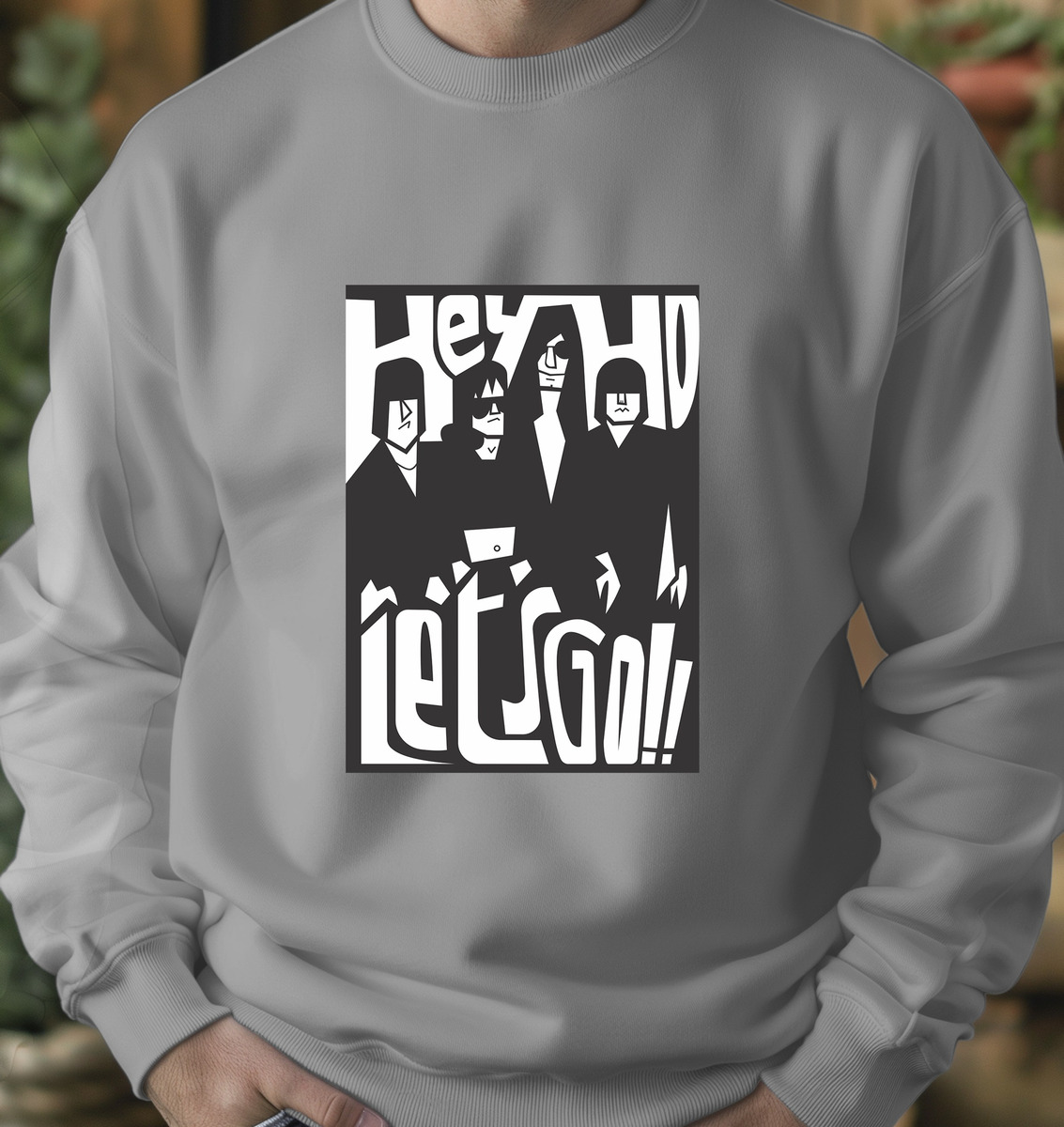 Buzo Ramones Hey Ho Lets Go Memoestampados - Imagen 14