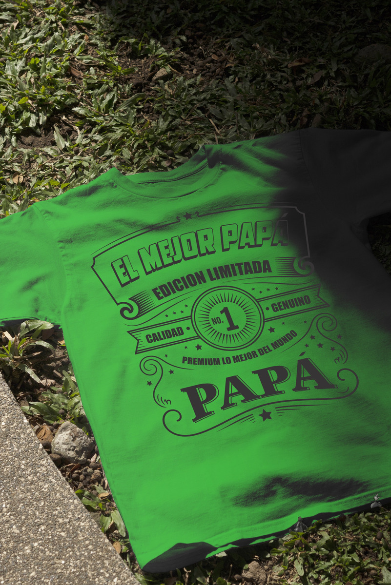Remera: El Mejor Papá Edicion Limitada Memoestampados - Imagen 21