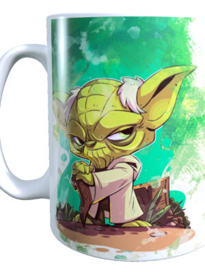 Taza Personalizada Diseño Star Wars Yoda 115