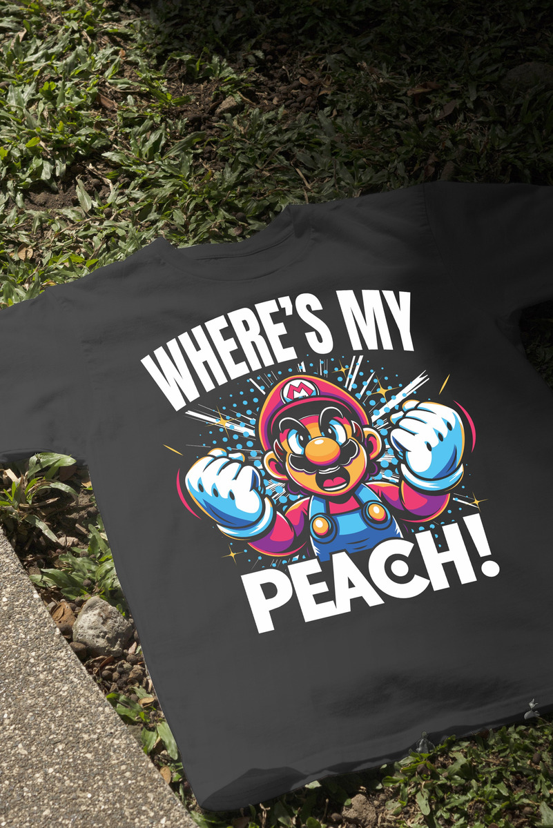 Remera: Wheres S My Peach Memoestampados - Imagen 3