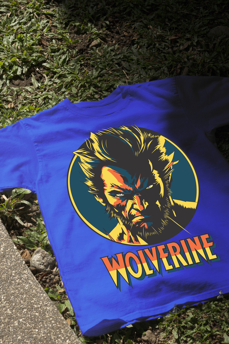 Remera: Wolverine X Men 01 Memoestampados - Imagen 9