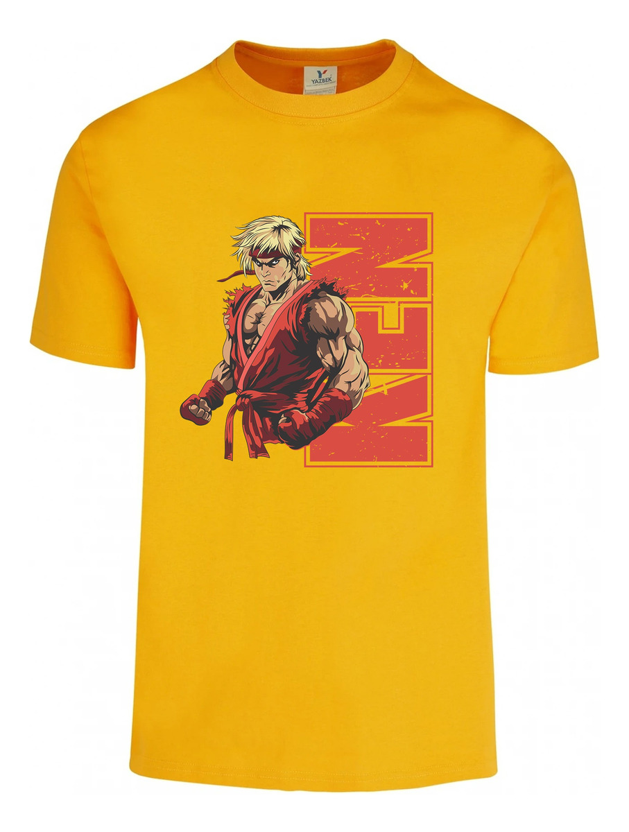 Remera: Ken Street Fighter 01 Memoestampados - Imagen 4