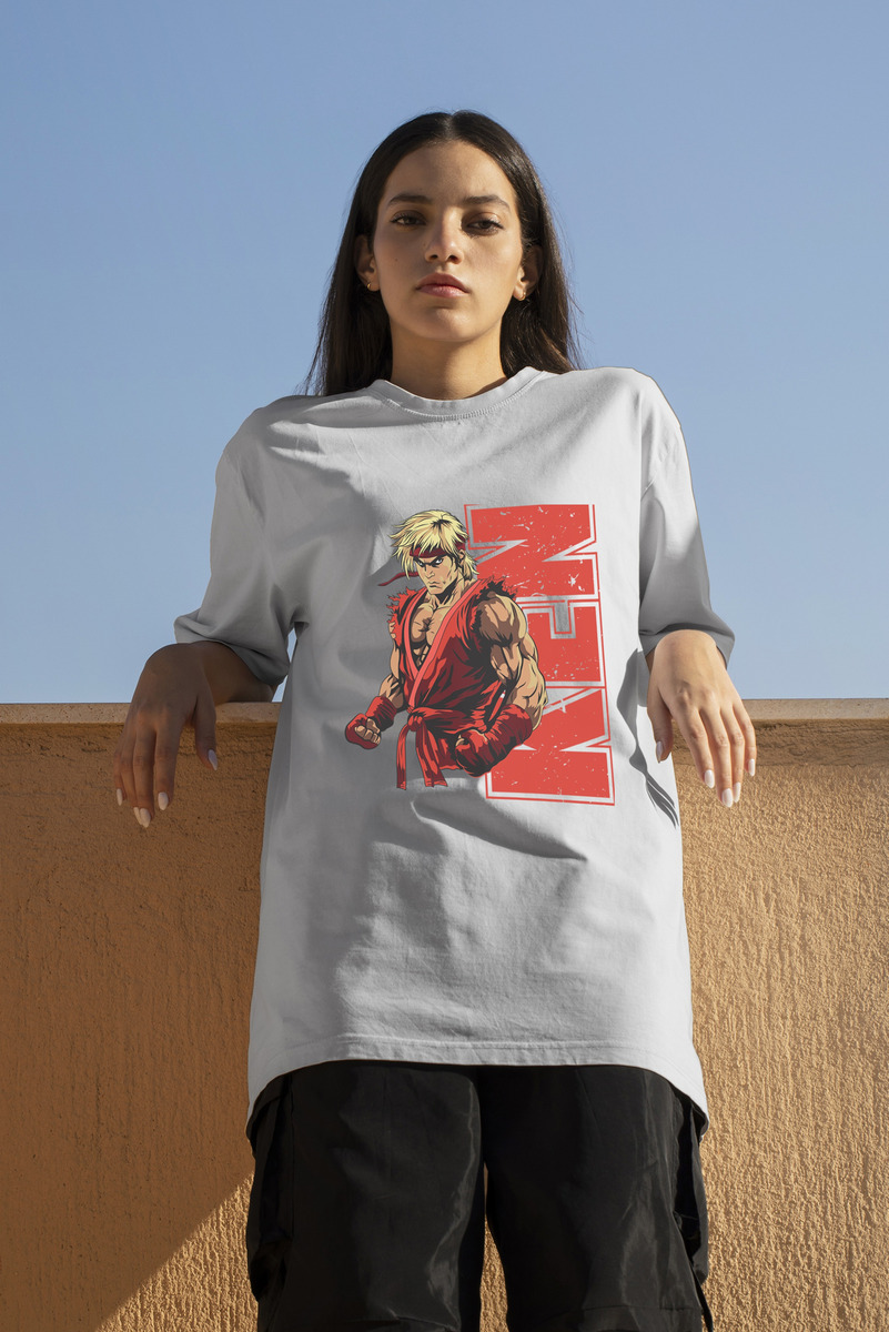 Remera: Ken Street Fighter 01 Memoestampados - Imagen 14