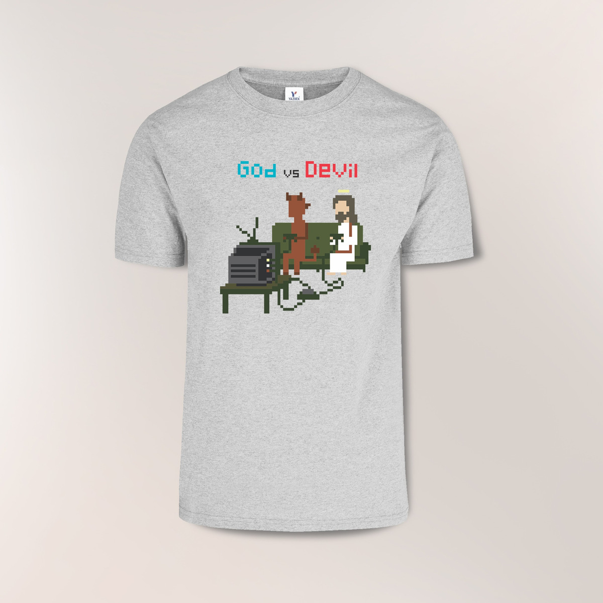 Remera: God Vs Devil Memoestampados - Imagen 18