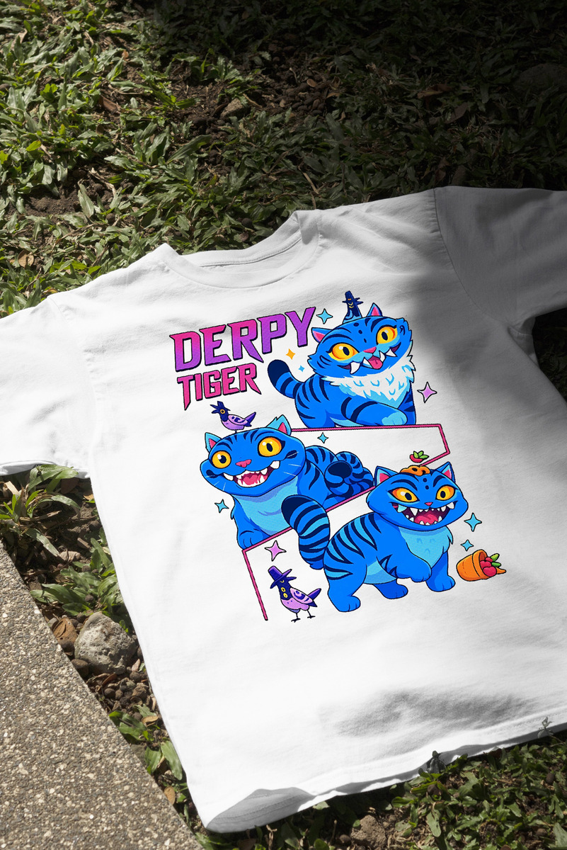 Remera: Kpopdh Derpy El Tigre 01 Memoestampados - Imagen 6
