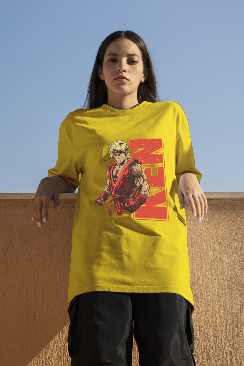 Remera: Ken Street Fighter 01 Memoestampados - Imagen 5