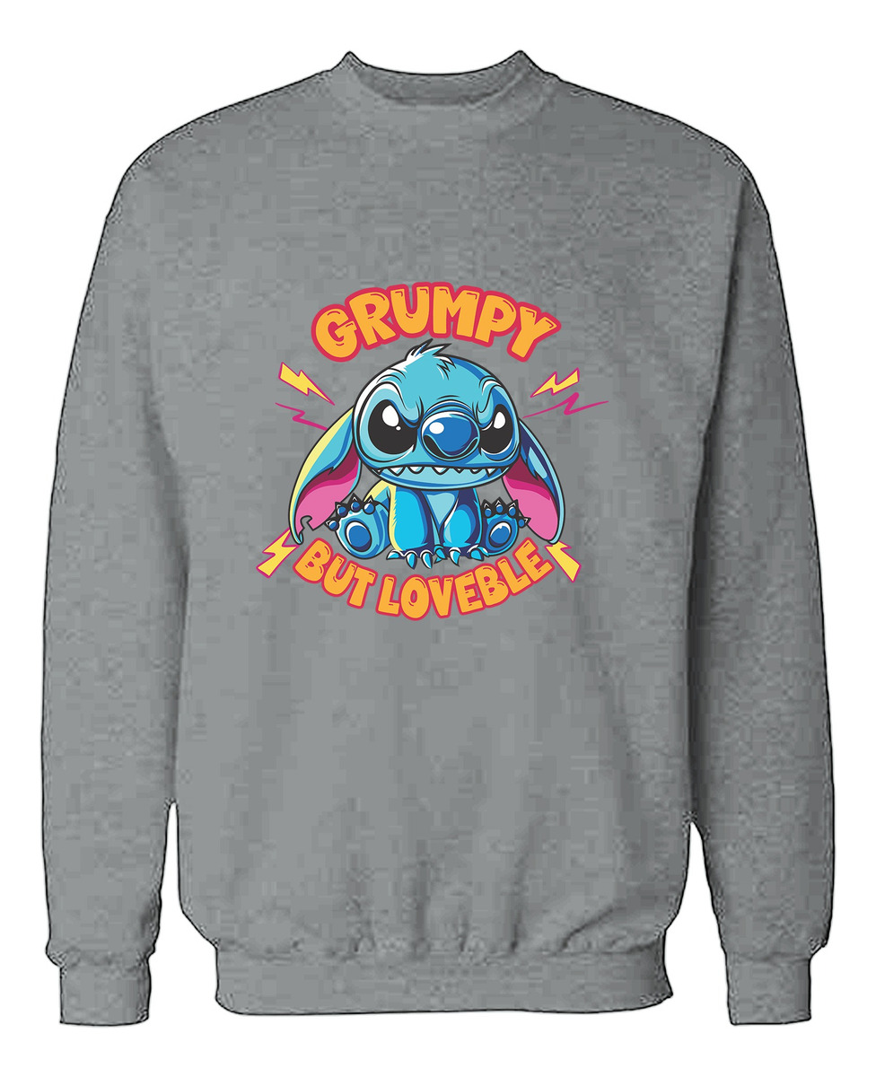 Buzo Grumpy But Loveble Stitch Memoestampados - Imagen 8