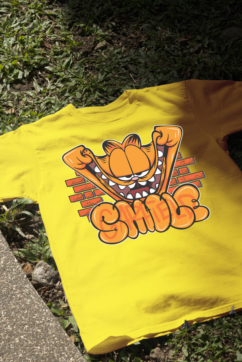 Remera: Garfield Smile Memoestampados - Imagen 6