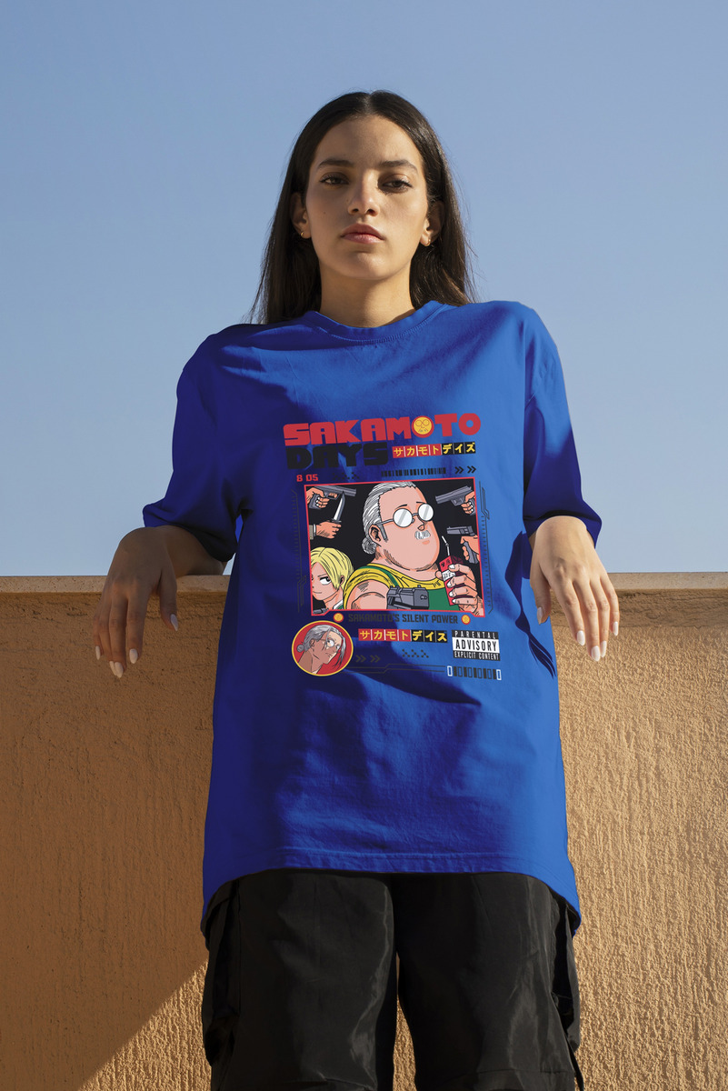 Remera: Sakamoto Days Memoestampados - Imagen 8