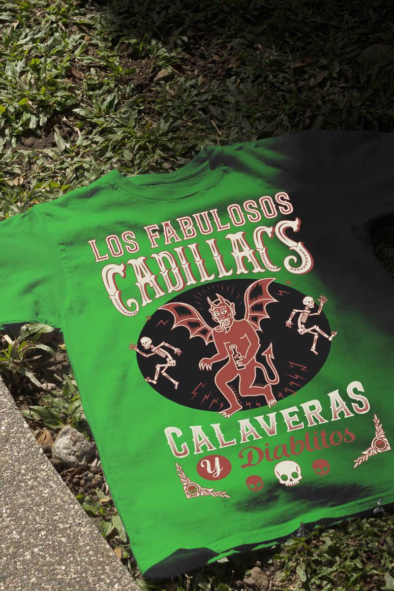 Remera: Los Fabulos Cadillacs Memoestampados - Imagen 15
