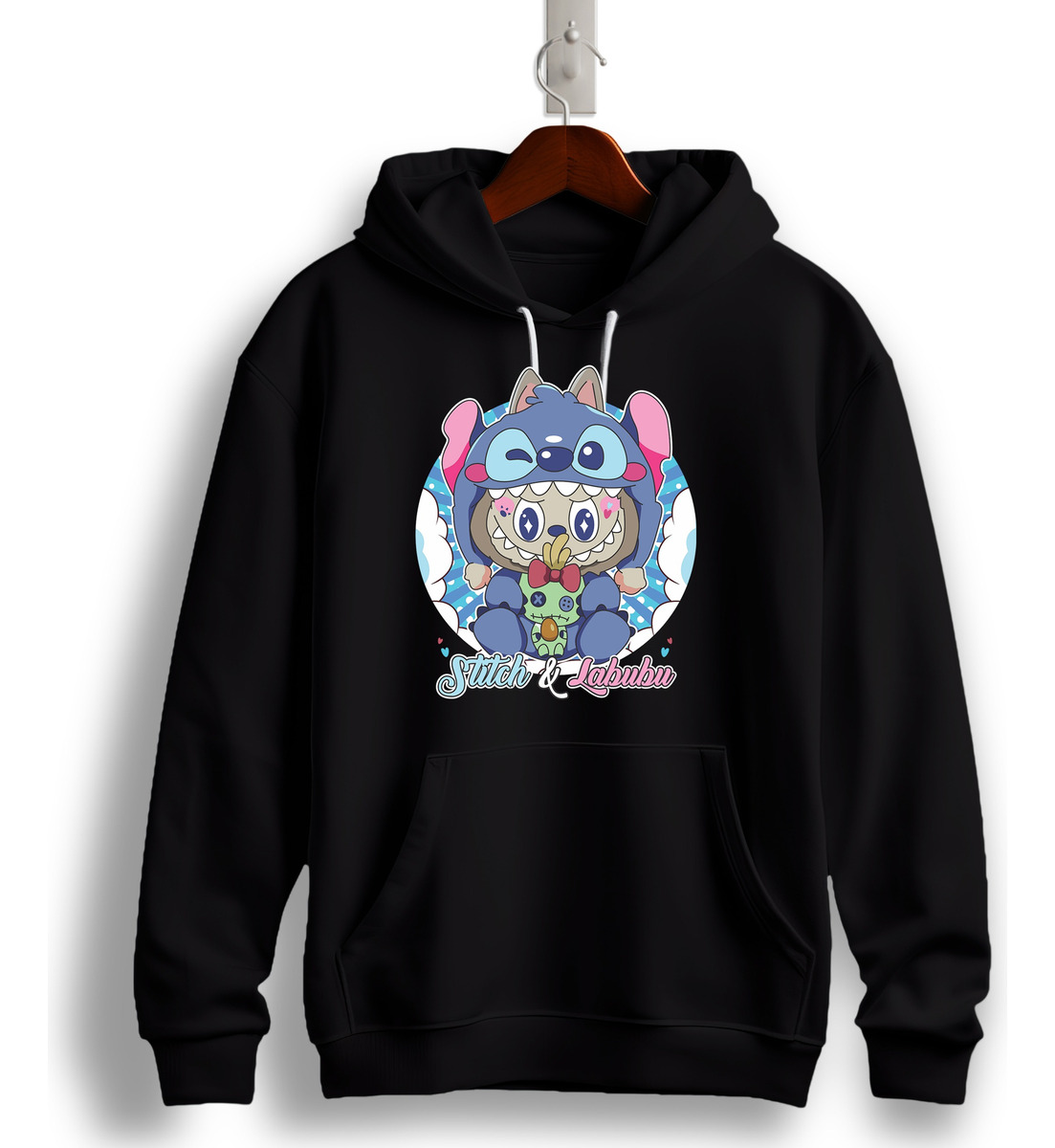 Canguro Stitch Labubu Memoestampados - Imagen 4
