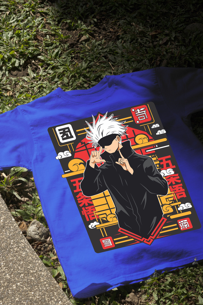 Remera: Satoru Gojo Memoestampados - Imagen 9