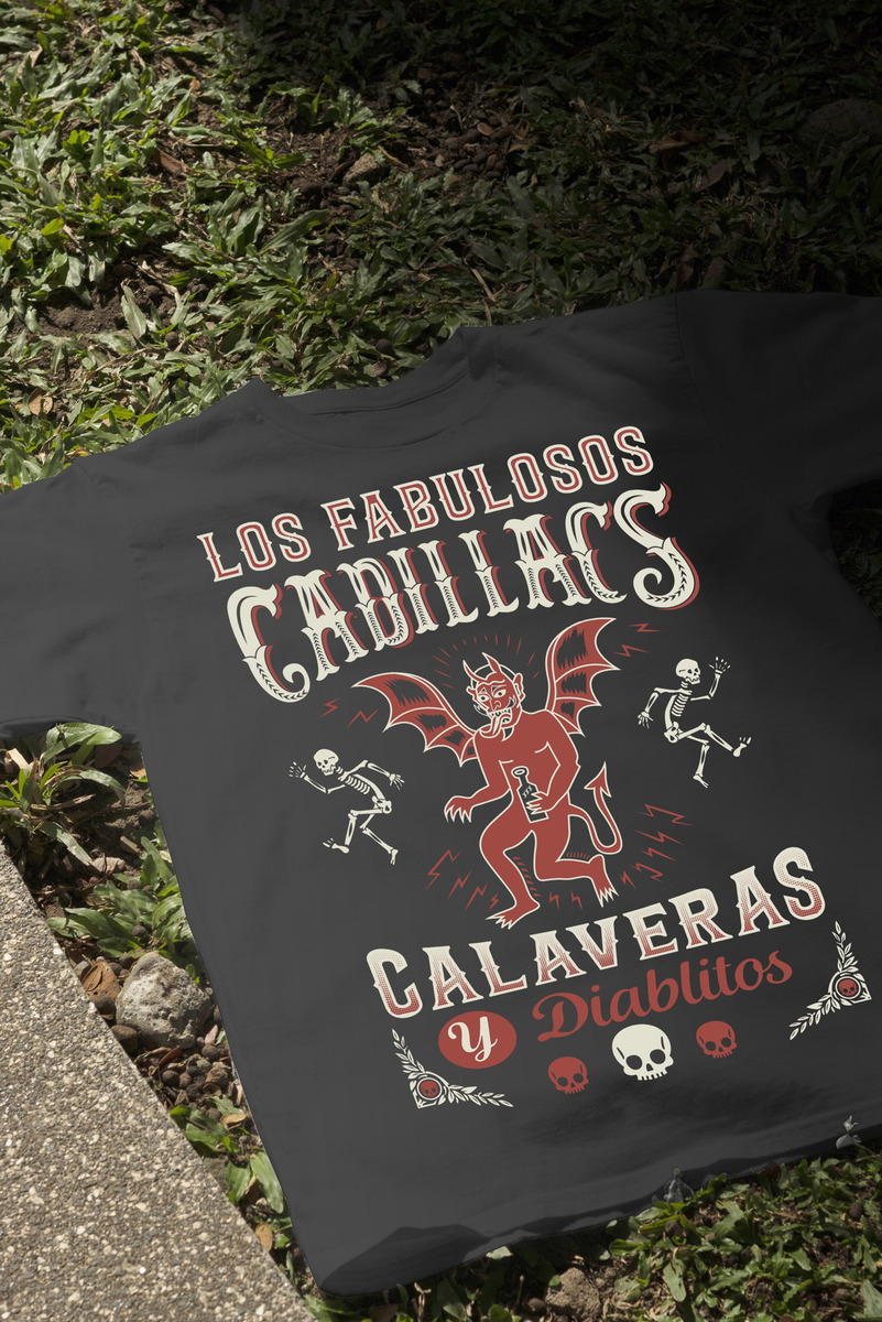 Remera: Los Fabulos Cadillacs Memoestampados - Imagen 3