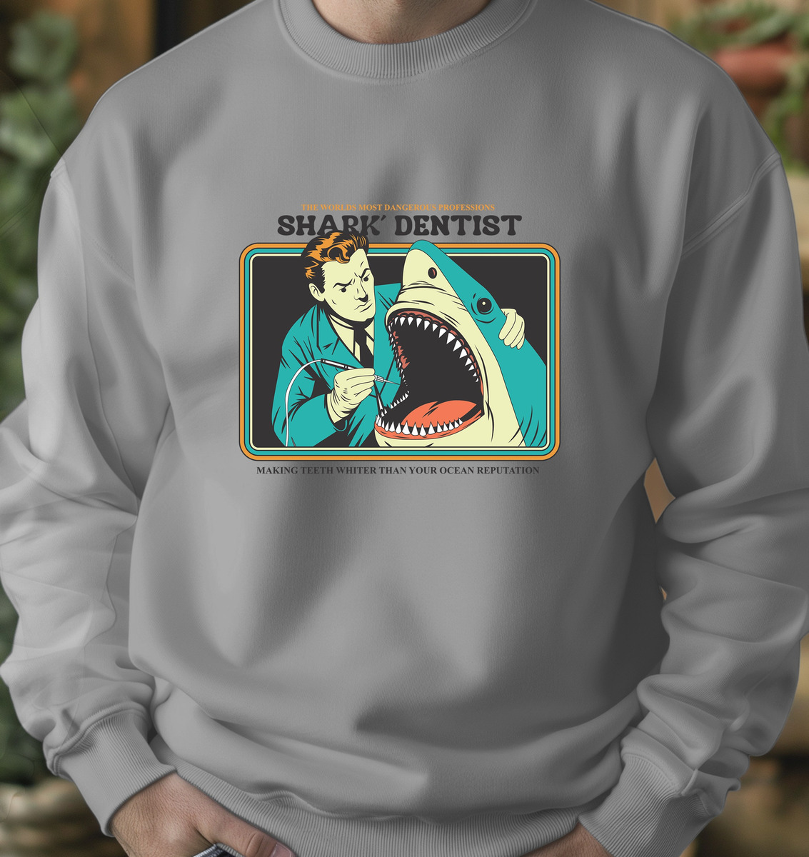 Buzo Shark Dentist Memoestampados - Imagen 9