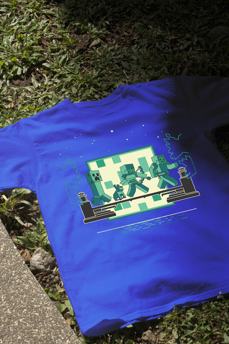 Remera: Hakuna Minecraft Memoestampados - Imagen 9