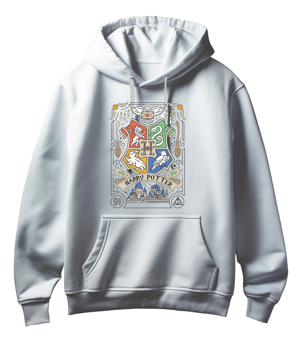 Canguro Harry Potter Simbolos Memoestampados - Imagen 5