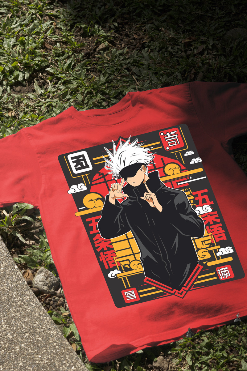 Remera: Satoru Gojo Memoestampados - Imagen 18