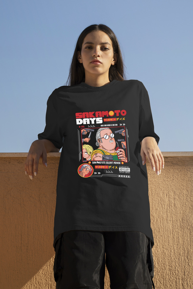Remera: Sakamoto Days Memoestampados - Imagen 2