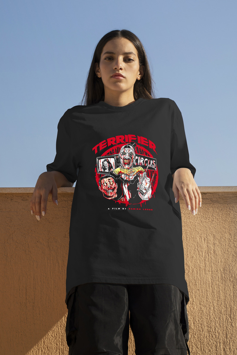 Remera: Terrifier 01 Memoestampados - Imagen 3