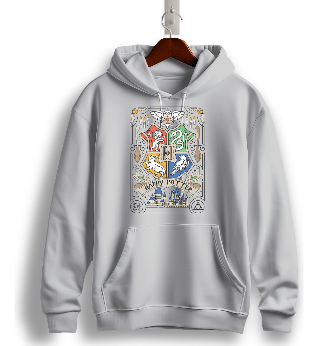 Canguro Harry Potter Simbolos Memoestampados - Imagen 9