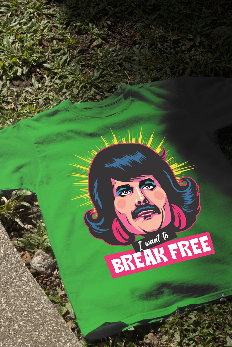 Remera: I Want To Break Free Memoestampados - Imagen 21