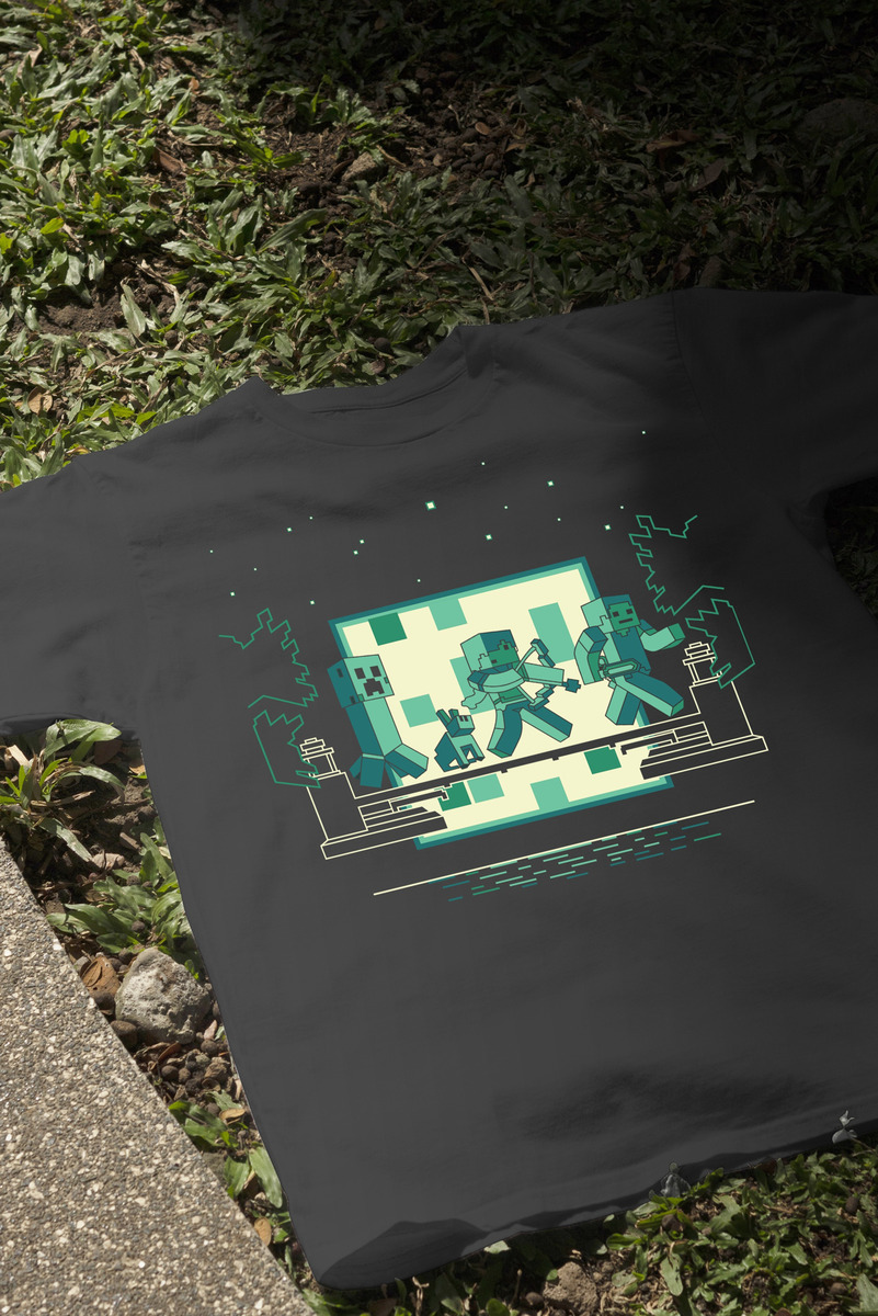 Remera: Hakuna Minecraft Memoestampados - Imagen 3