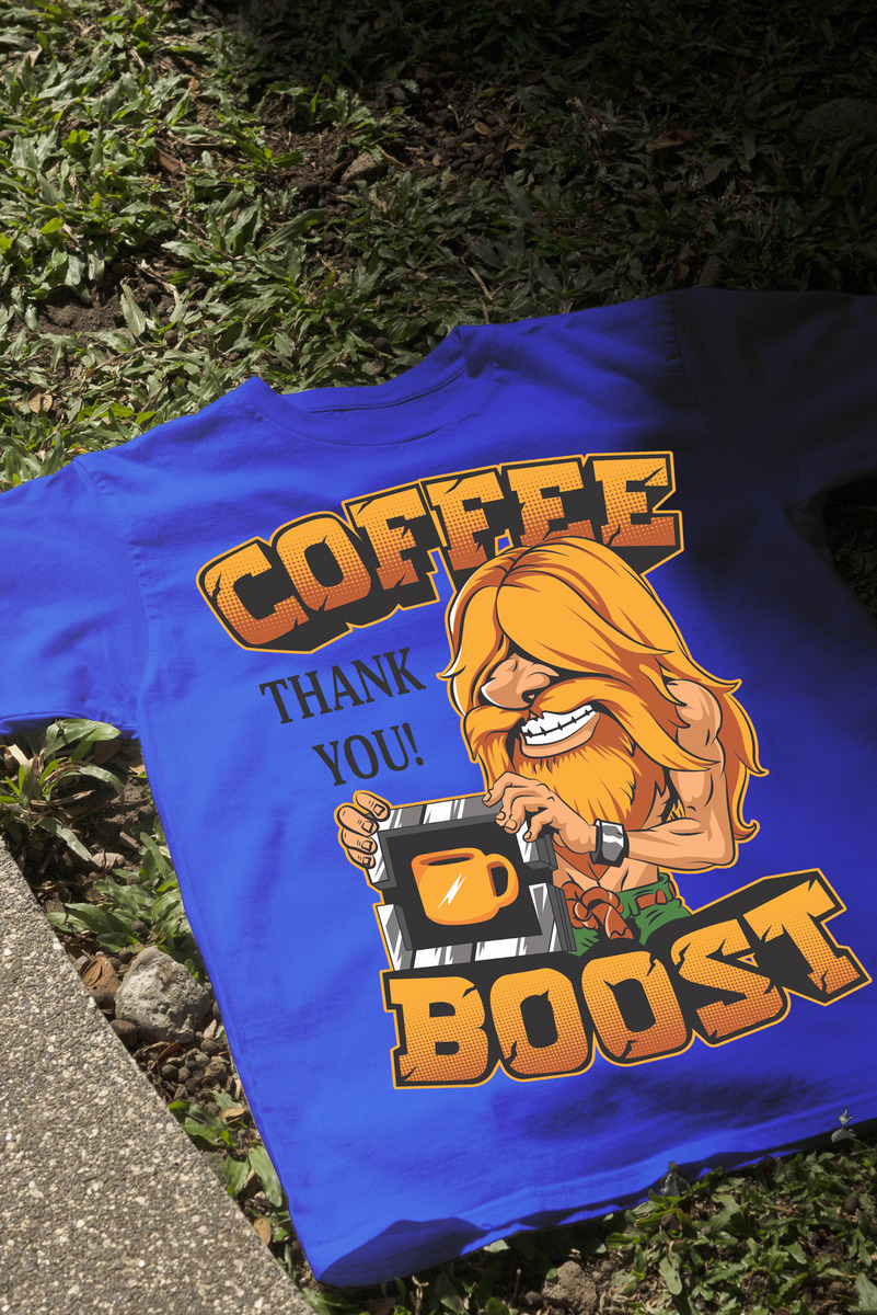 Remera: Coffee Boost Memoestampados - Imagen 9
