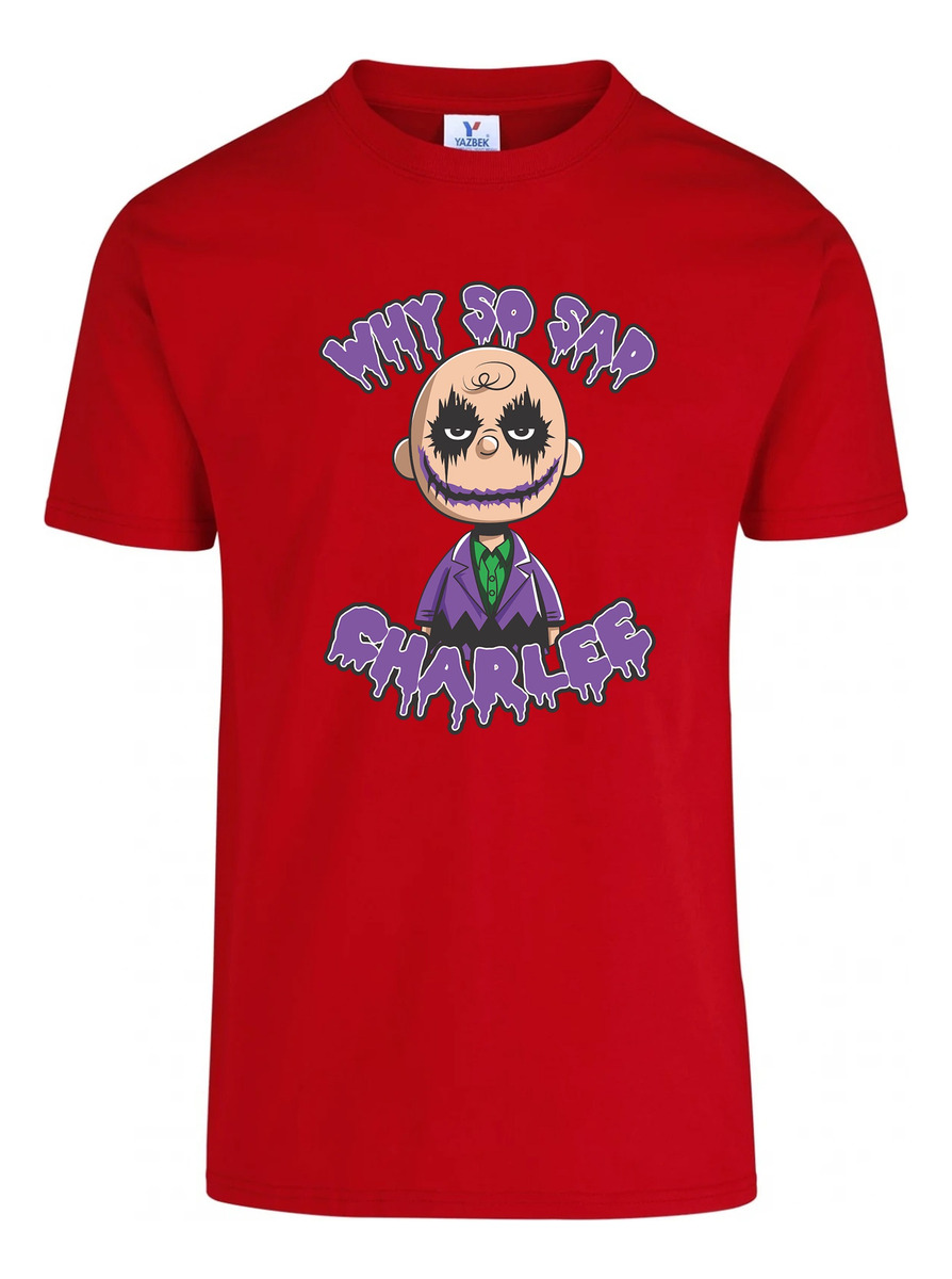 Remera: Why So Sad Charlee Memoestampados - Imagen 16