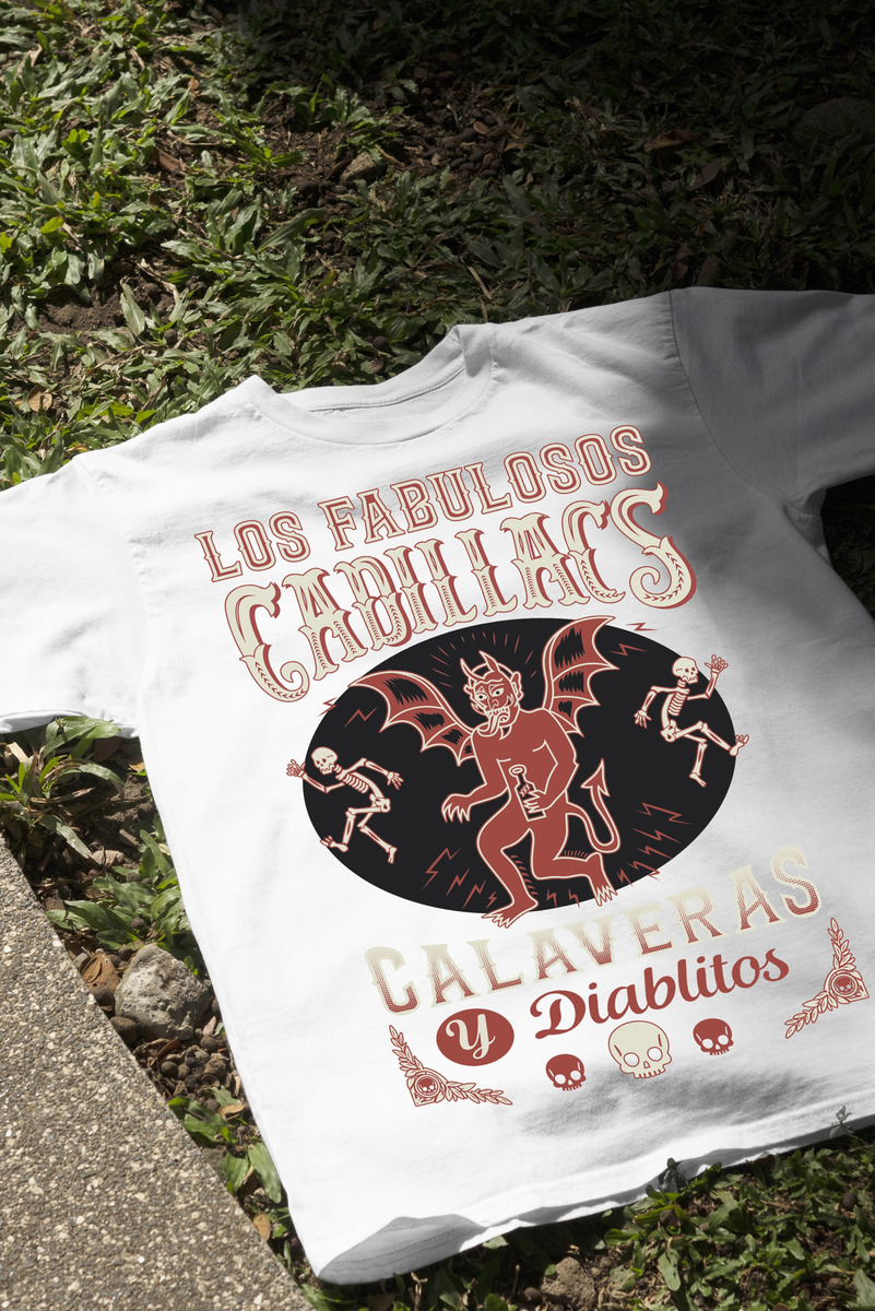 Remera: Los Fabulos Cadillacs Memoestampados - Imagen 12