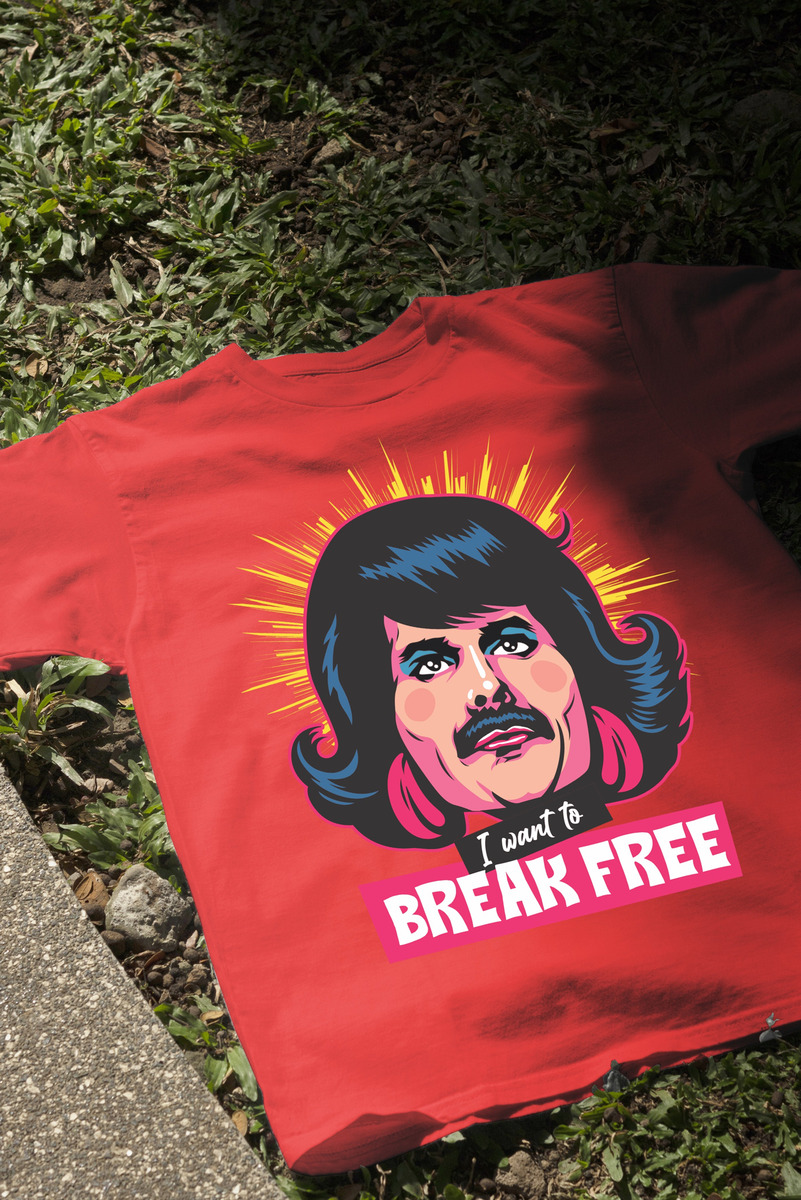 Remera: I Want To Break Free Memoestampados - Imagen 18