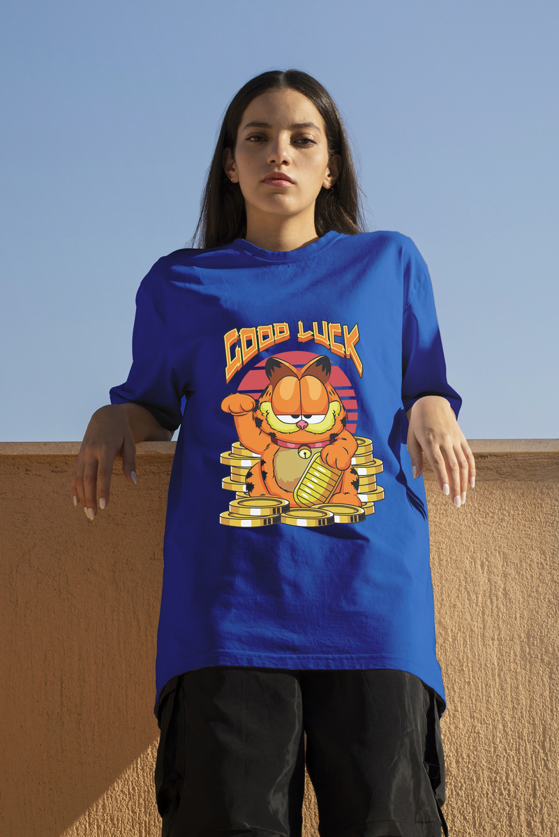 Remera: Good Luck Garfield Memoestampados - Imagen 11
