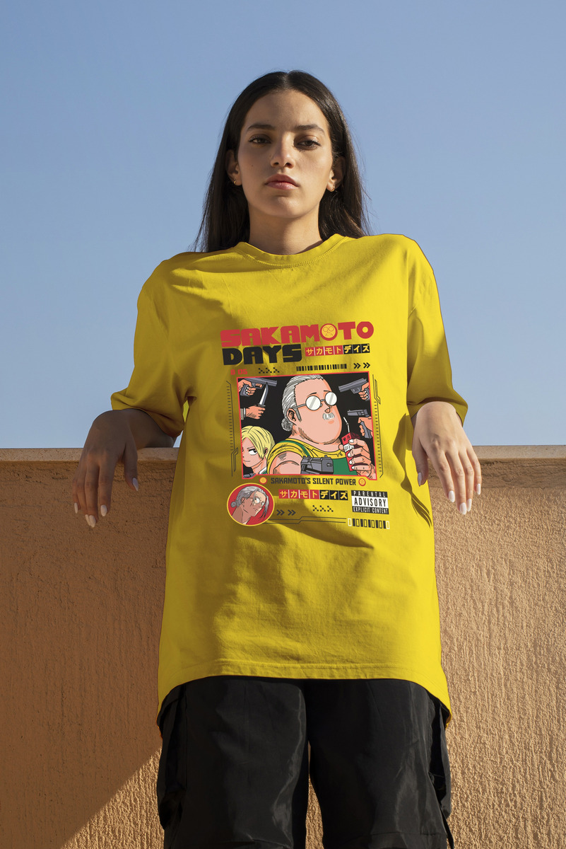 Remera: Sakamoto Days Memoestampados - Imagen 5
