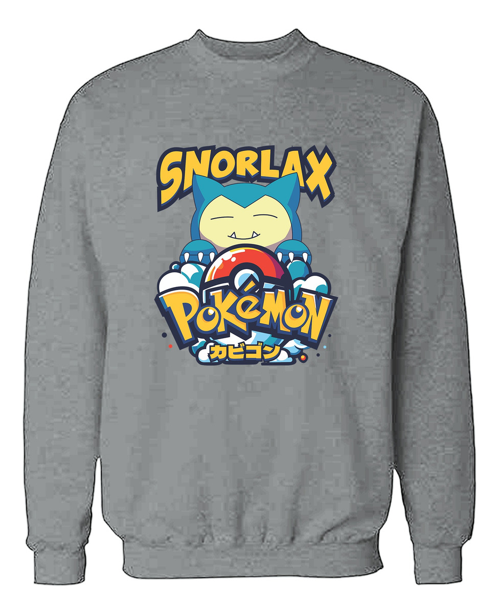Buzo Snorlax Pokemon Memoestampados - Imagen 12