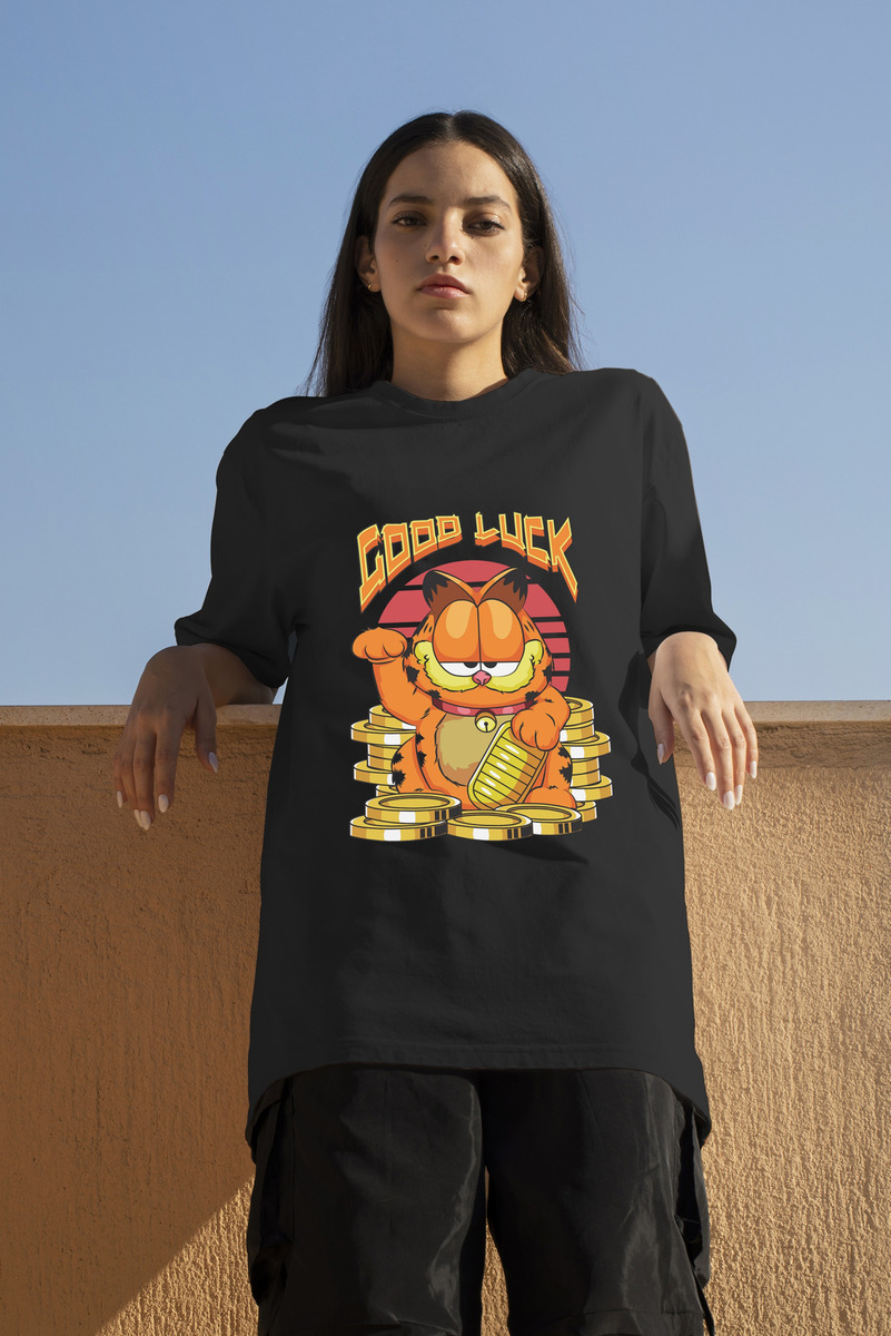 Remera: Good Luck Garfield Memoestampados - Imagen 3