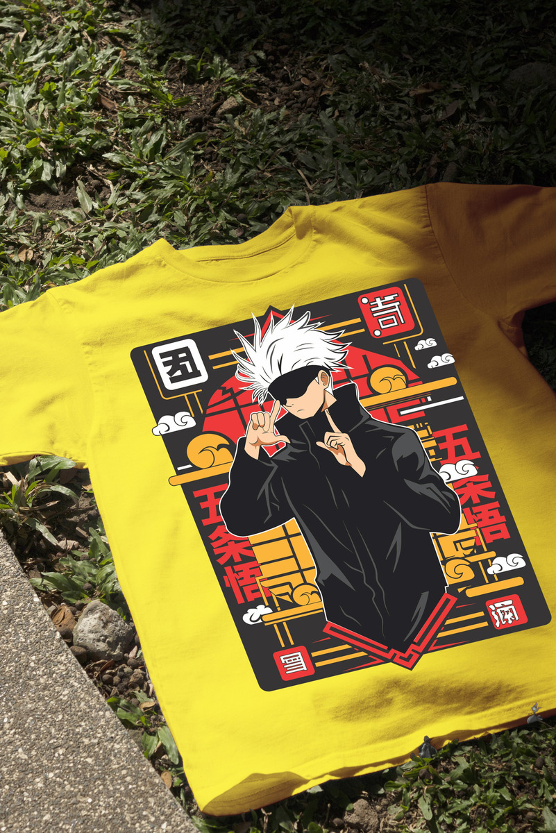 Remera: Satoru Gojo Memoestampados - Imagen 6