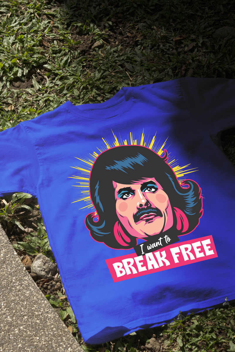 Remera: I Want To Break Free Memoestampados - Imagen 9