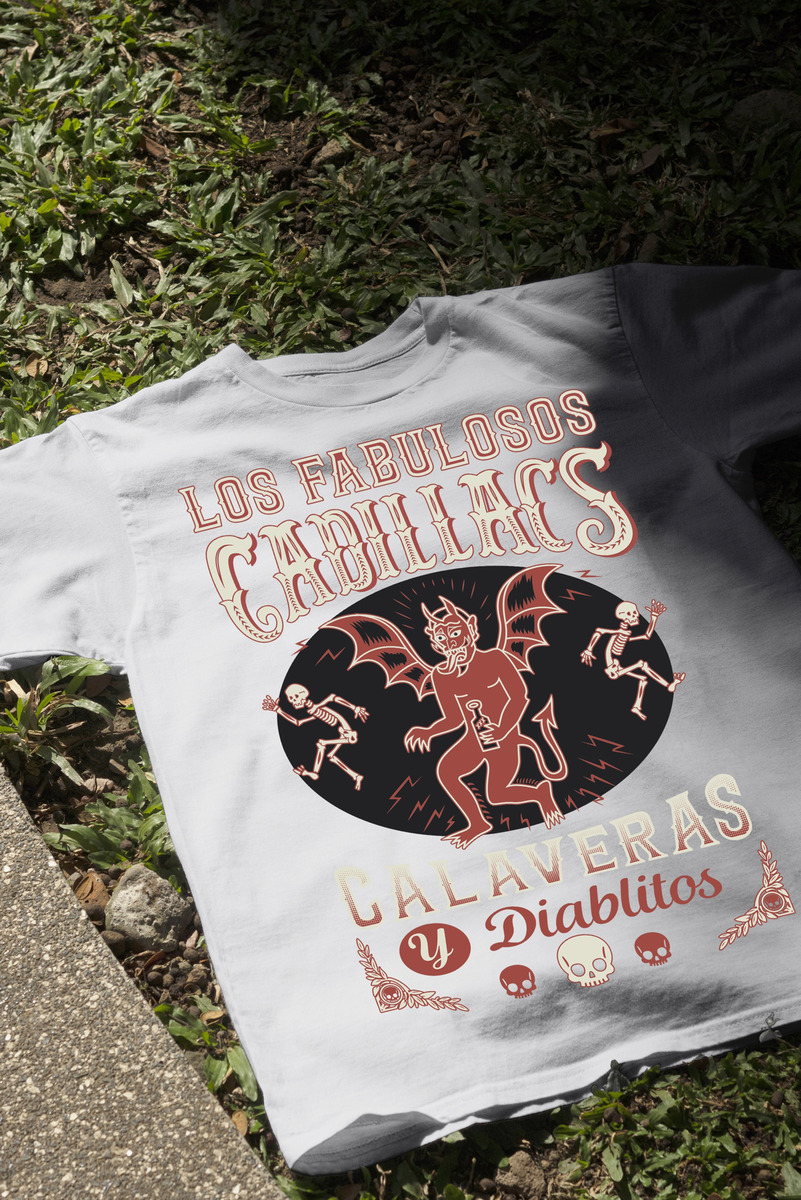 Remera: Los Fabulos Cadillacs Memoestampados - Imagen 18