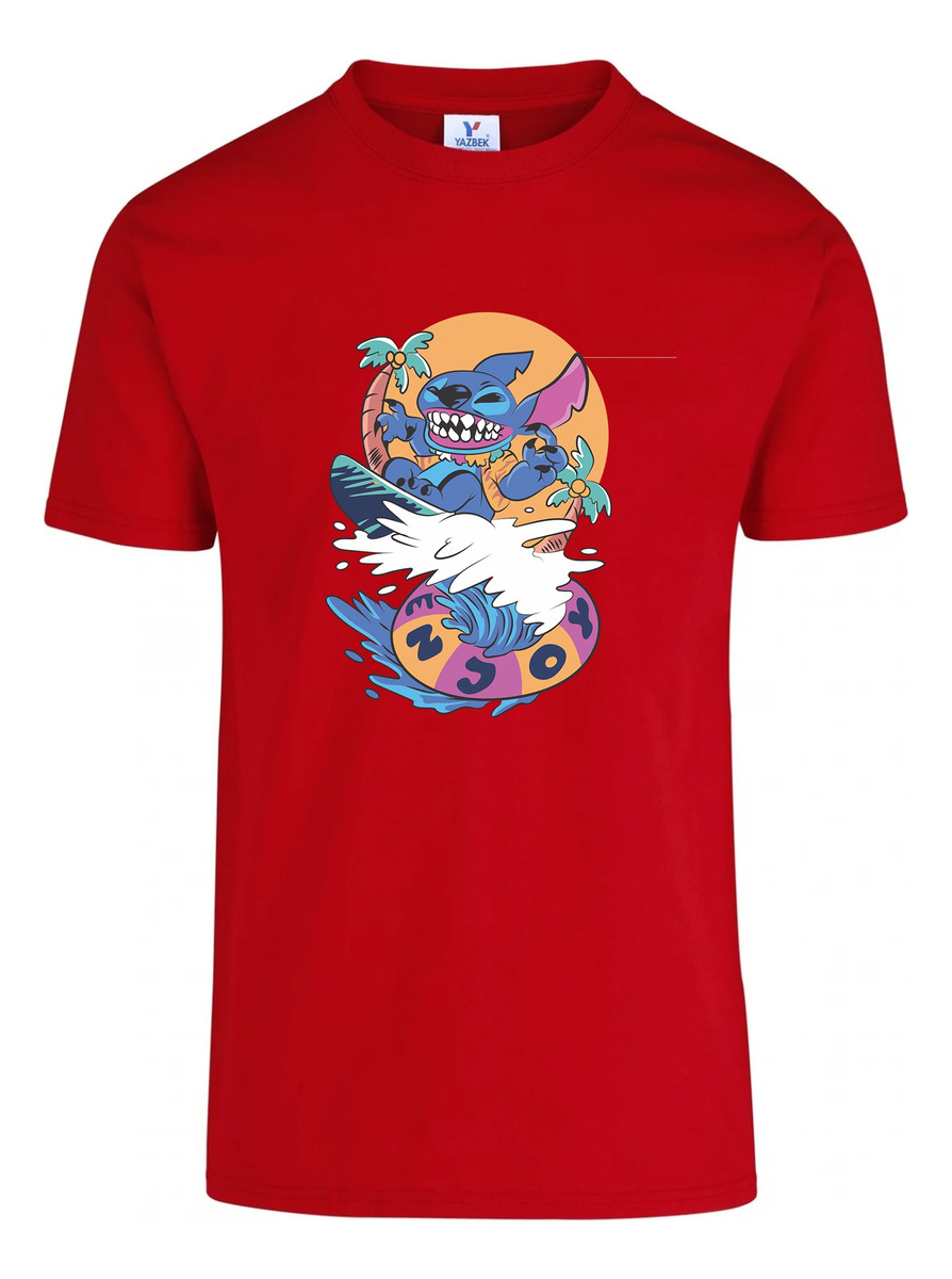 Remera: Stitch Surf Memoestampados - Imagen 16